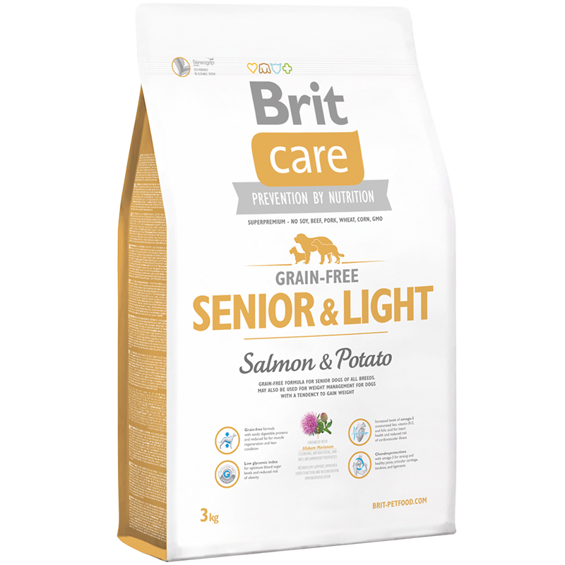 Brit Care Senior &amp; Light Salmon Dog