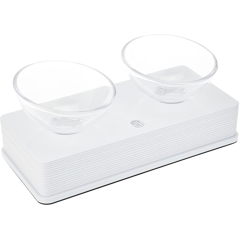 Catit Home Elevated Glass - Plato Elevado Para Gato