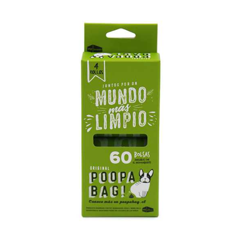 Poopa Bag - Bolsas Desecho 60 Unidades