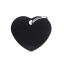 Myfamily Placa De Identificacion Heart Large