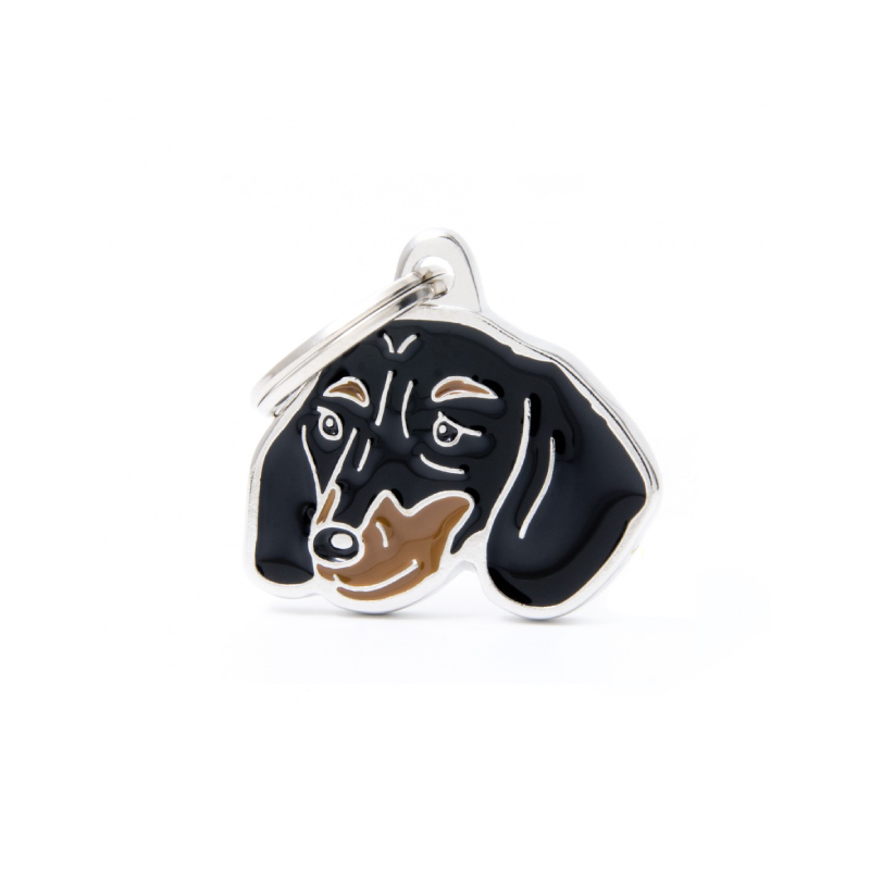 Myfamily Placa De Identificacion - Dachsund