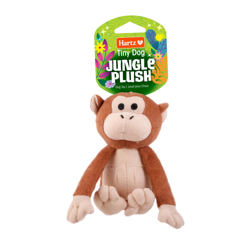 Hartz Tiny Dog Jungle Plush Juguete Para Perro