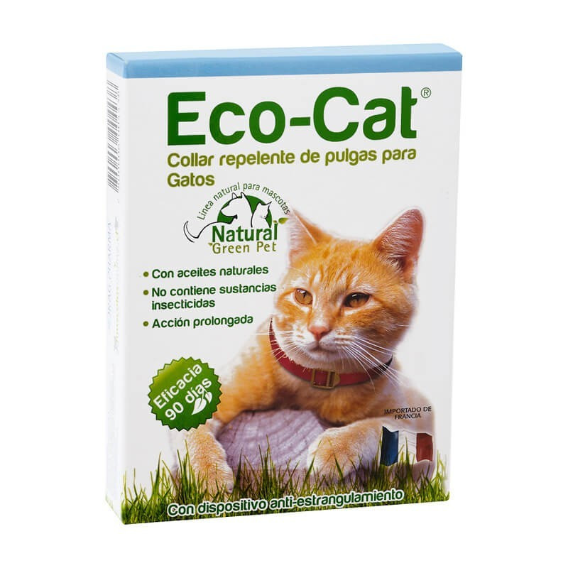 Ecocat Collar Repelente De Pulgas