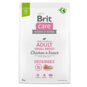 Brit Care Adult Small Breed Chicken Insect 3Kg