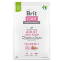 Brit Care Adult Small Breed Chicken Insect Dog 3Kg