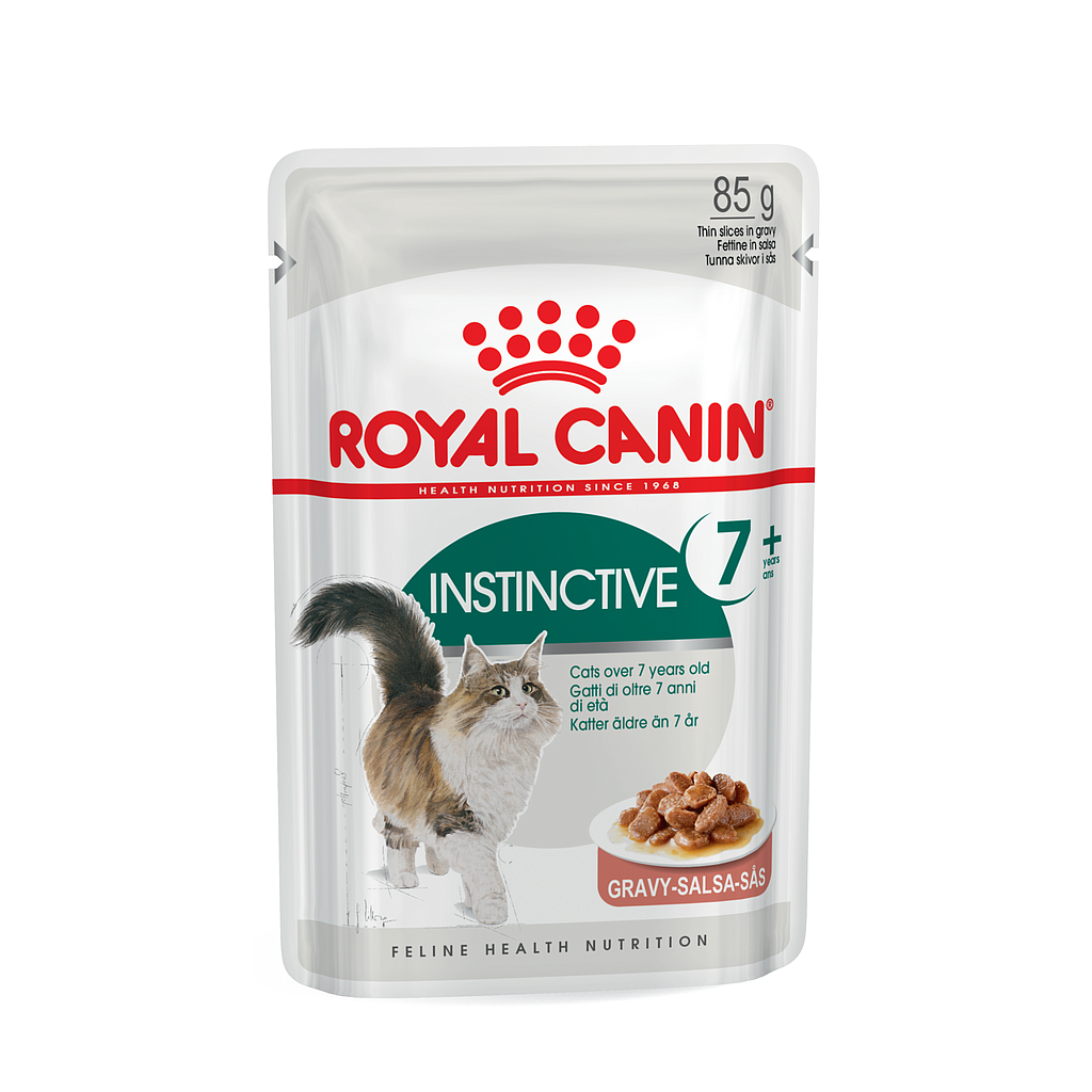 Pack 2x1 Royal Canin Adult Instinctive7+ Pouch 85G