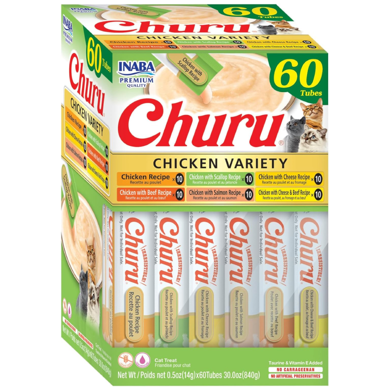 Churu Varieties Cat 60 Unidades