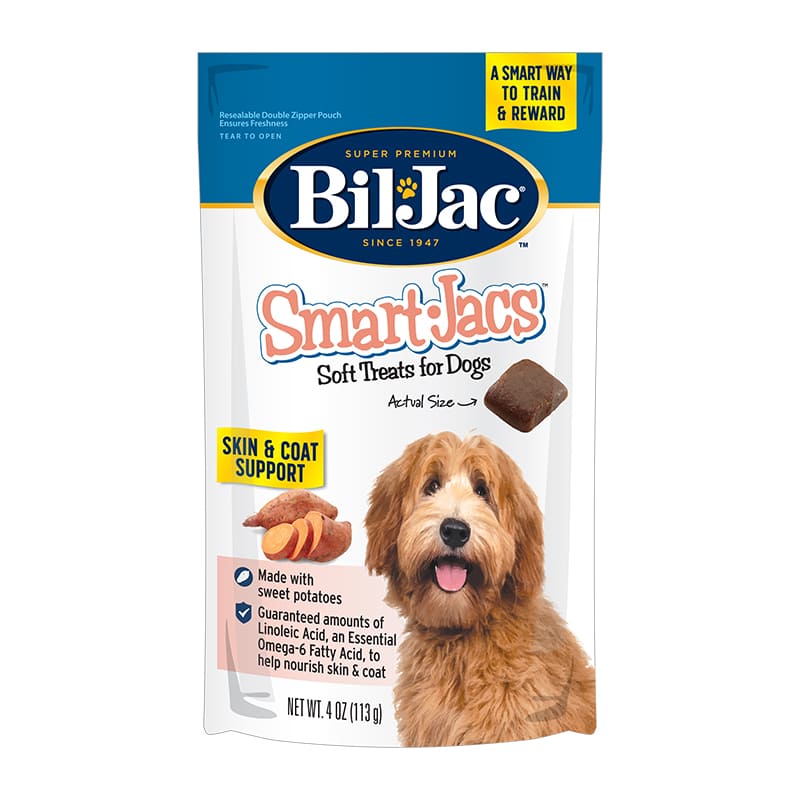 Bil Jac Smart Jacs Skin &amp; Coat Snack Dog 113g