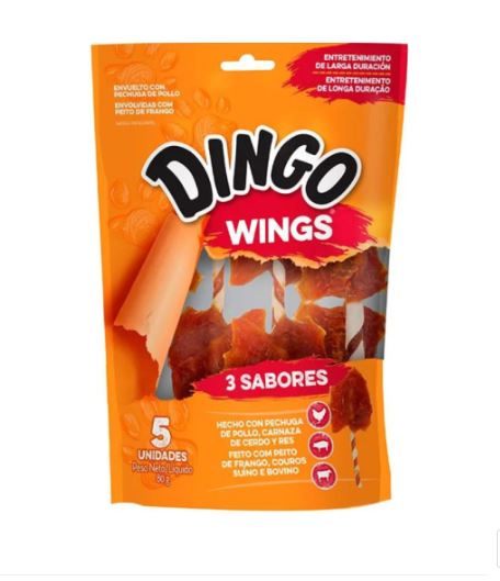 Dingo Wings Alitas Snack Dog 5Uni