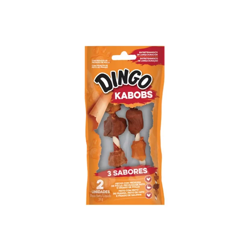 Dingo Kabobs Brochetas Snack Dog 2Uni