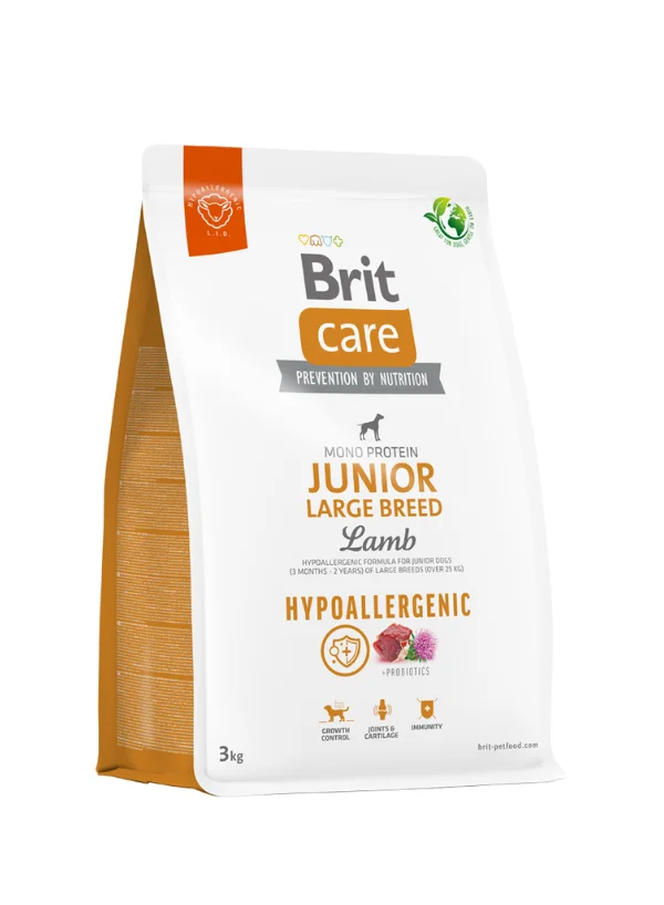 Brit Care Junior Large Breed Lamb Rice Dog 3Kg Oferta Especial