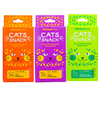 Pack 3X2 Marben Cats Snack Variedad Rellenos Para Gatos 80G