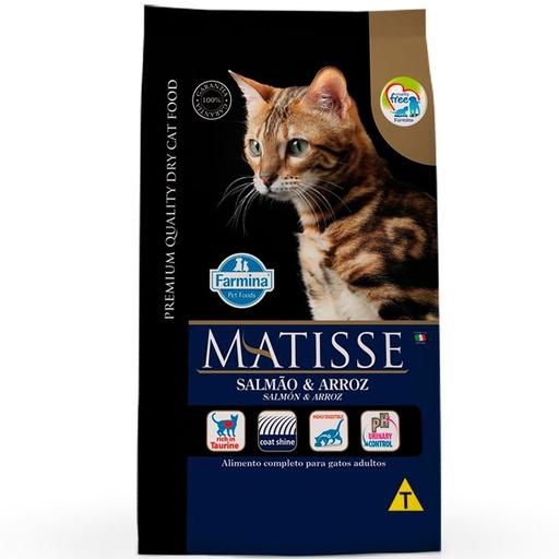 [1186] Matisse Adult Cat Salmon Y Arroz 7.5Kg