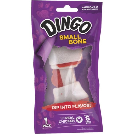 DINGO SMALL BONE DOG - SNACK HUESO PEQUEÑO 35G