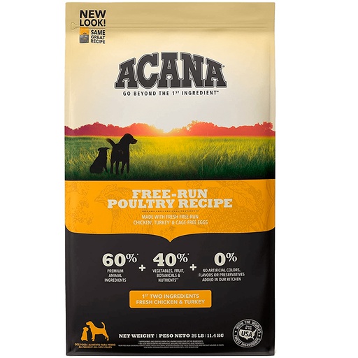 [8] Acana Free-Run Poultry Dog