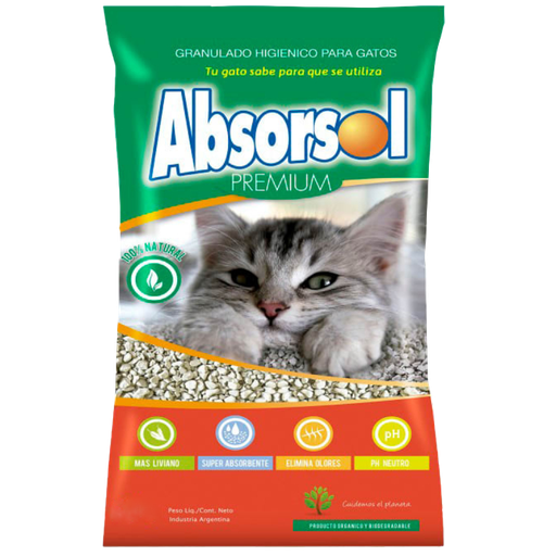 Absorsol Premium Arena Sanitaria 2Kg