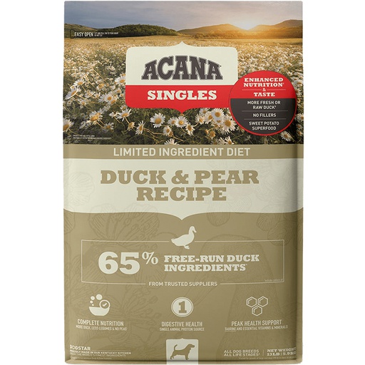 [18] Acana Singles Duck Pear Dog