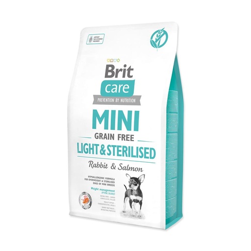 [259] Brit Care Mini Light Sterilised Rabbit Salmon 2Kg
