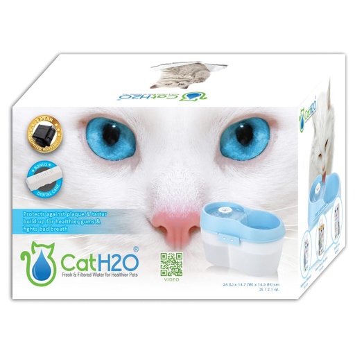 [400] Cat H2O Fuente De Gato Celeste 2L