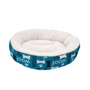 Dogit Dreamwell Cama Redonda Azul