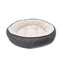 DOGIT DREAMWELL CAMA REDONDA GRIS / BLANCO