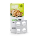 DRONTAL GATOS ANTIPARASITARIO INTERNO 1 COMPRIMIDO BAYER