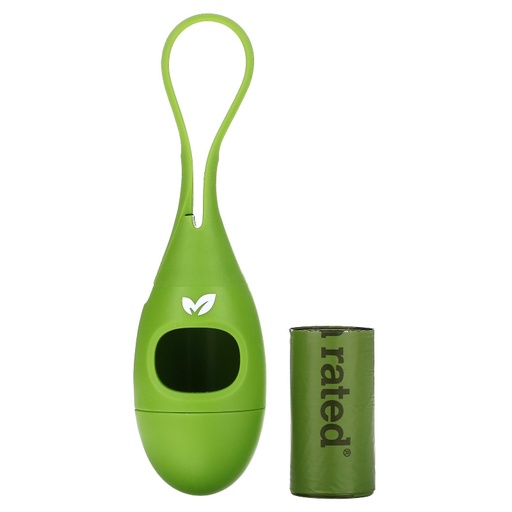 [618] Earth Rated Bolsas De Desechos Con Dispensador 15Unid Lavanda