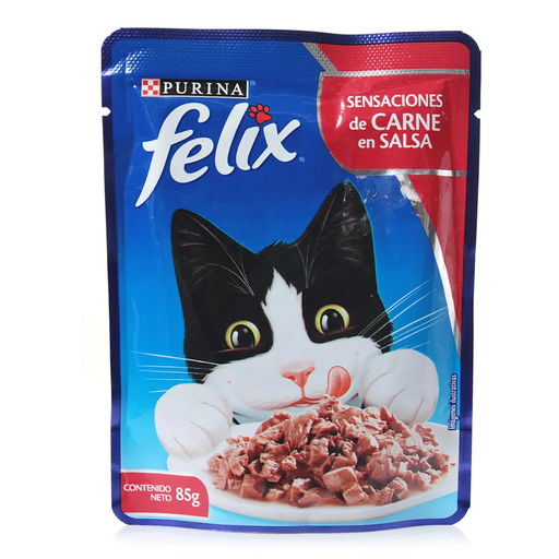 Felix Sensaciones De Carne En Salsa Pouch 85G