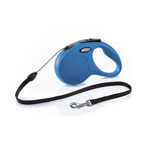 [704] Flexi Retractil Cordon New Classic Azul M
