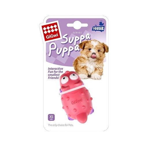 Gigwi Suppa Puppa Hippo Pink/Purple Xs