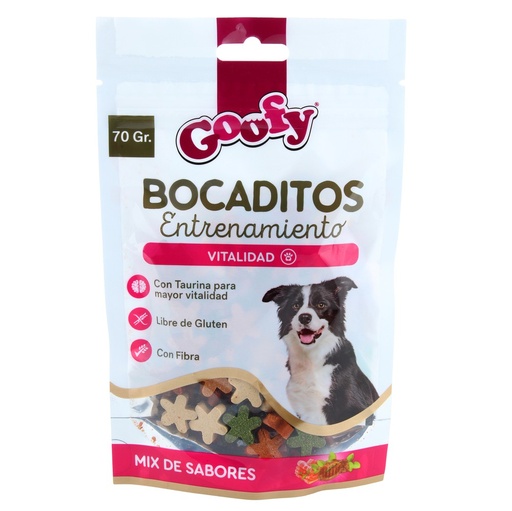 [821] Goofy Bocaditos De Entrenamiento Mix De Sabores Snack 70G