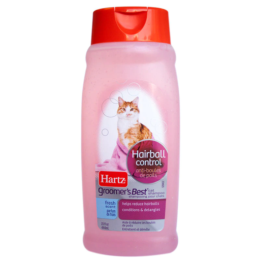 Hartz Shampoo Para Gato Hairball Control  444Ml