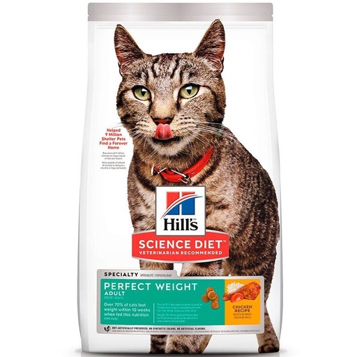 HILLS PERFECT WEIGHT ADULT CAT 1.36KG