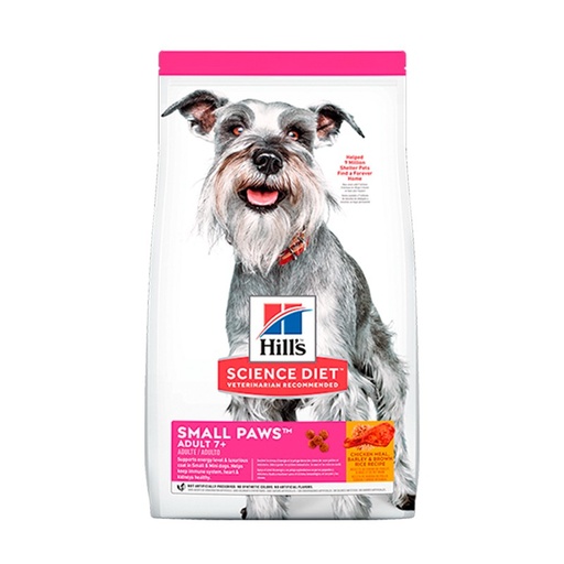 [945] Hills Small Paws Adult 7+ 2.04Kg
