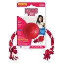 Kong Ball With Rope Small Pelota con Cuerda Para Perros