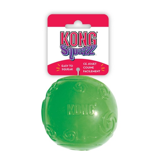 [1073] Kong Squeezz Ball Medium Dog Pelota Mediana