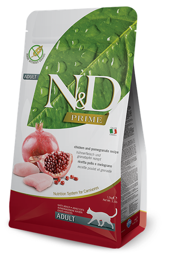 [1258] N&amp;D Gato Adulto Pollo Y Granada
