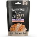 NATURALISTIC MEAT MIX - SNACK PARA PERRO  DE CORDERO CON ESPINACA Y CARNE DE RES CON MANZANA 50G