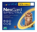 NEXGARD SPECTRA 3.6-7.5KG 1 COMP