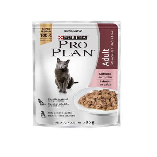 [1485] Pro Plan Adult Cat Salmon En Salsa Pouch 85G