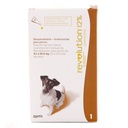 REVOLUTION 12% DESPARASITANTE PARA PERROS DE 5.1 A 10KG