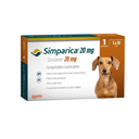 SIMPARICA 20MG 5 A 10KG 1COMP