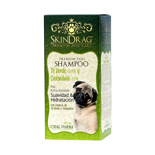 Skindrag Shampoo Te Verde Y Calendula 250Ml