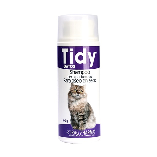 [1786] Tidy Gatos Shampoo Seco 100G