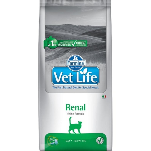 [1815] Vet Life  Renal Feline 2Kg