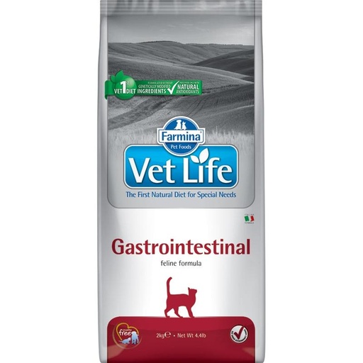 [1816] Vet Life Gastro-Intestinal Feline 2Kg 