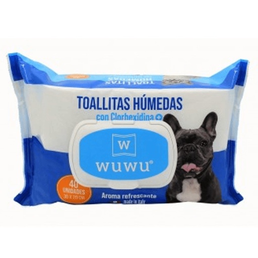 [1885] Wuwu Toallitas De Clorexidina 40 Unidades