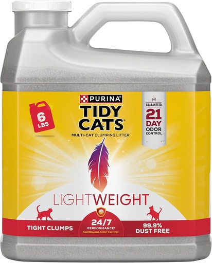 Tidy Cats Arena Aglutinante Liviana 2.72Kg