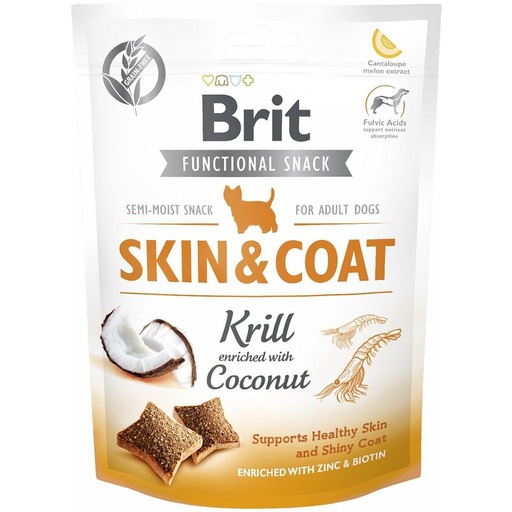 [297] Brit Functional Snack Skin Coat Dog 150G