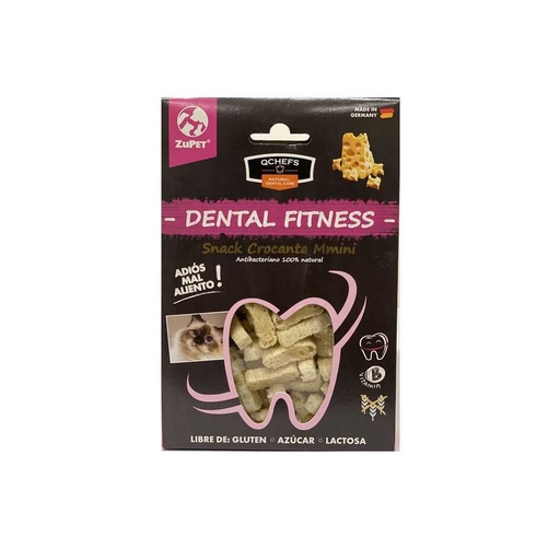 Qchefs Dental Fitness Cat Snack Crocante Mini 60G